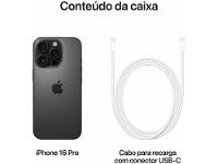 Apple iPhone 16 Pro 128GB Titânio Preto 6,3" 48MP iOS 5G - 9
