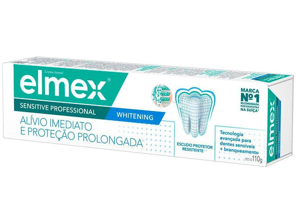 Creme Dental para Dentes Sensíveis Elmex Sensitive Professional Whitening 110g - 3