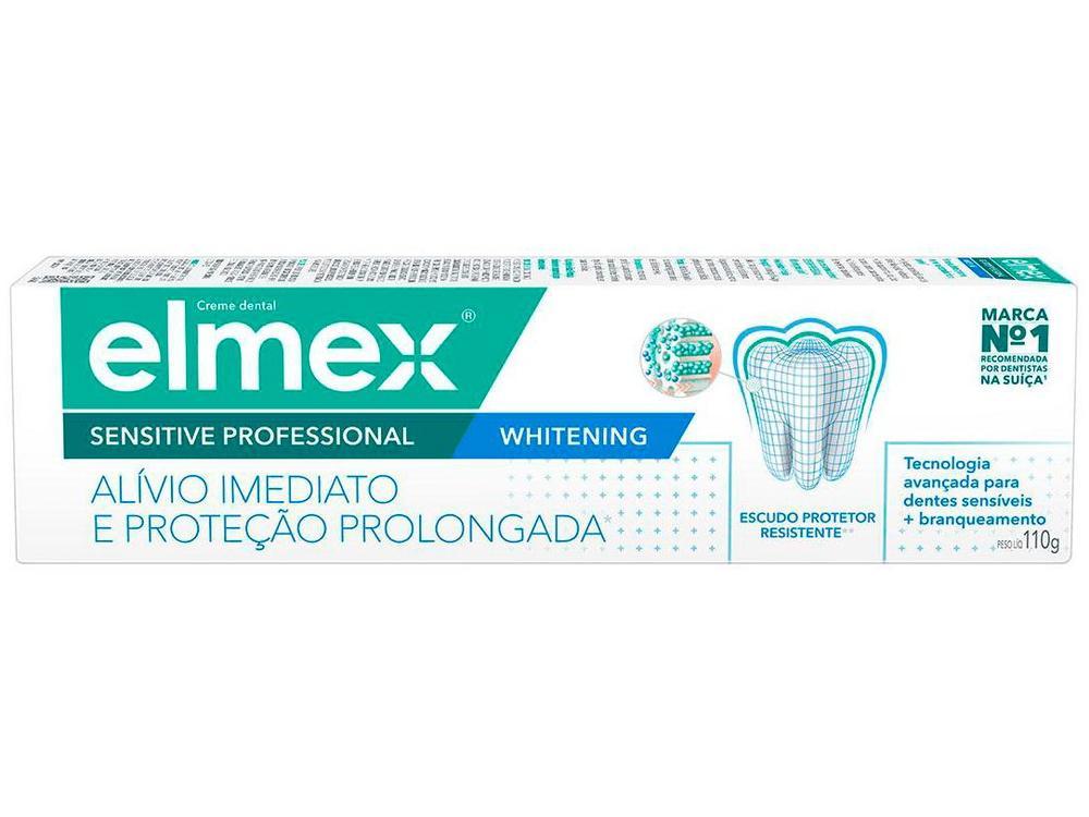 Creme Dental para Dentes Sensíveis Elmex Sensitive Professional Whitening 110g - 4