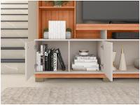 Estante 2 Portas 3 Prateleiras 4 Nichos Caemmun Formosa