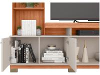 Estante 2 Portas 3 Prateleiras 4 Nichos Caemmun Formosa - 7