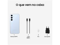 Smartphone Samsung Galaxy S24 FE 128GB Azul 5G 8GB RAM 6,7" Câm. Tripla + Selfie 10MP - 8