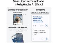 Smartphone Samsung Galaxy S24 FE 128GB Cinza 5G 8GB RAM 6,7" Câm. Tripla + Selfie 10MP