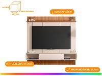 Painel para TV até 65” Caemmun Vênus - 2