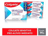 Creme Dental para Dentes Sensíveis Colgate Sensitive Pro Alivio Xtreme Temperatures 90g 3 Unidades - 2