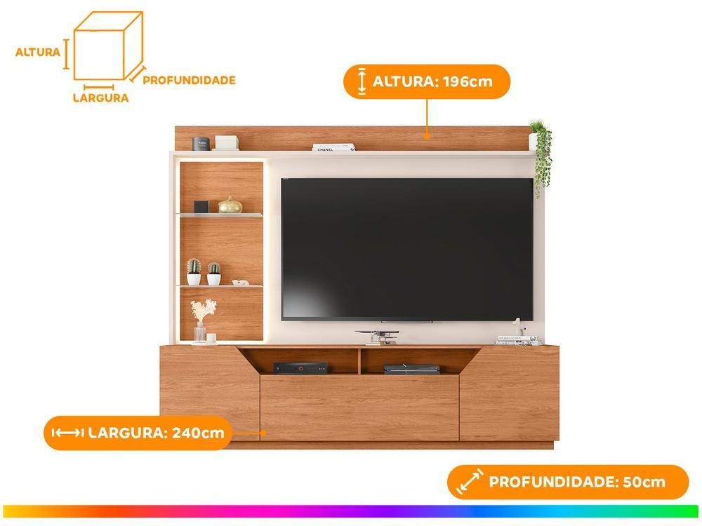 Estante Home para TV até 65” 2 Portas Caemmun Vesper - 2