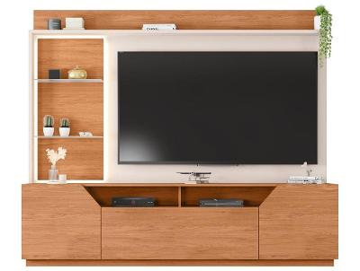 Estante Home para TV até 65” 2 Portas Caemmun Vespe