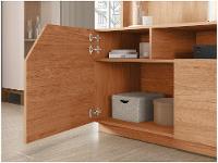 Estante Home para TV até 65” 2 Portas Caemmun Vesper