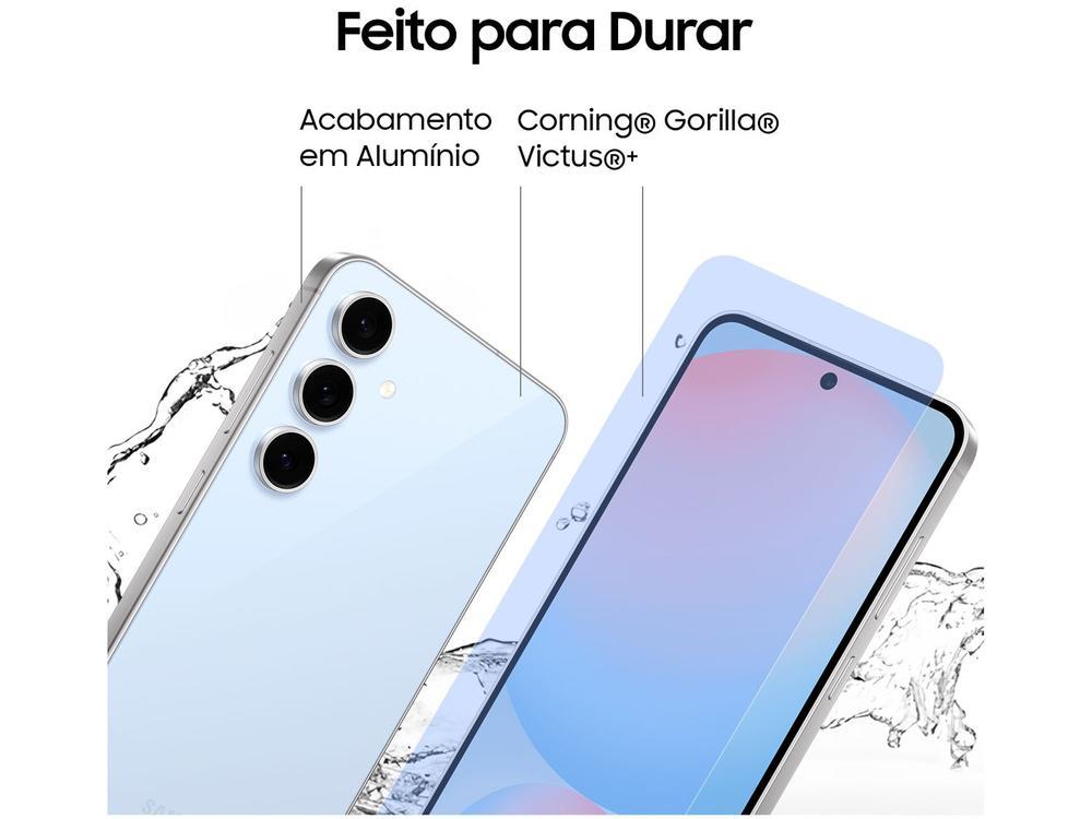 Smartphone Samsung Galaxy S24 FE 128GB Grafite 5G 8GB RAM 6,7" Câm. Tripla + Selfie 10MP - 3