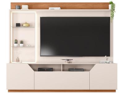 Estante Home para TV até 65” 2 Portas Caemmun Vespe