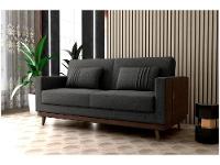 Sofá-cama 3 Lugares Casal Reclinável Facto e Linho Matrix Esther - 1