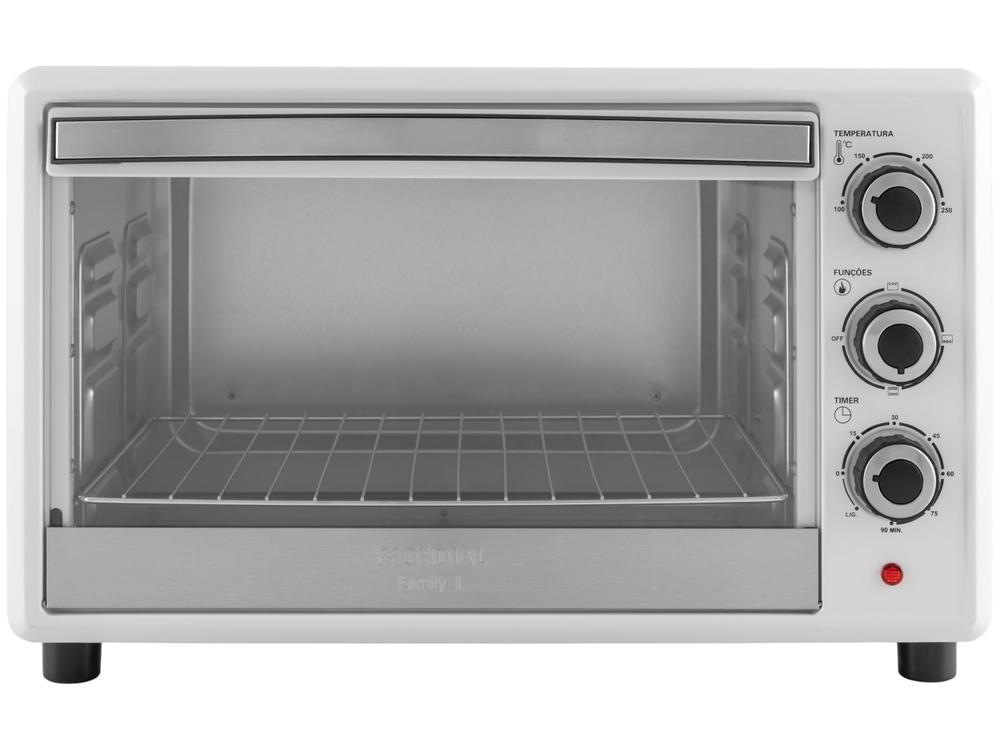 Forno Elétrico de Bancada Mondial Multifuncional 42L Branco e Prata Grand Family II FRN-42-W - 9