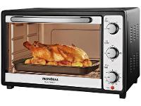 Forno Elétrico de Bancada Mondial Multifuncional 52L Preto e Prata Grand Family II FRN-52-B - 1