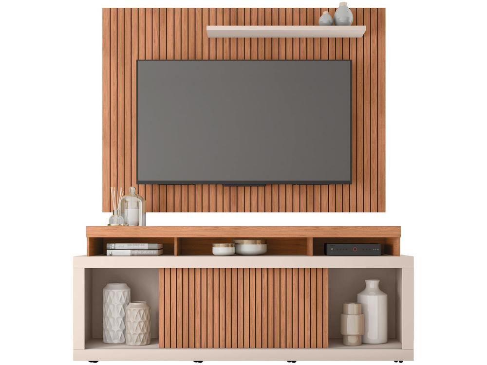 Rack para TV até 70" com Painel 2 Portas Caemmun Aegon - 4