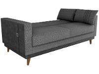 Sofá-cama 3 Lugares Casal Reclinável Facto e Linho Matrix Esther - 8