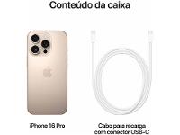 Apple iPhone 16 Pro 128GB Titânio-deserto 6,3" 48MP iOS 5G - 9