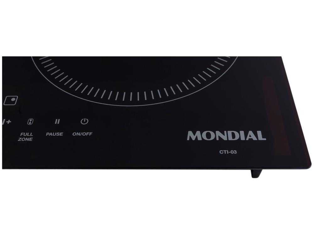 Cooktop 4 Bocas Indução Mondial Touch Preto Acendimento Automático CTI-03 - 9