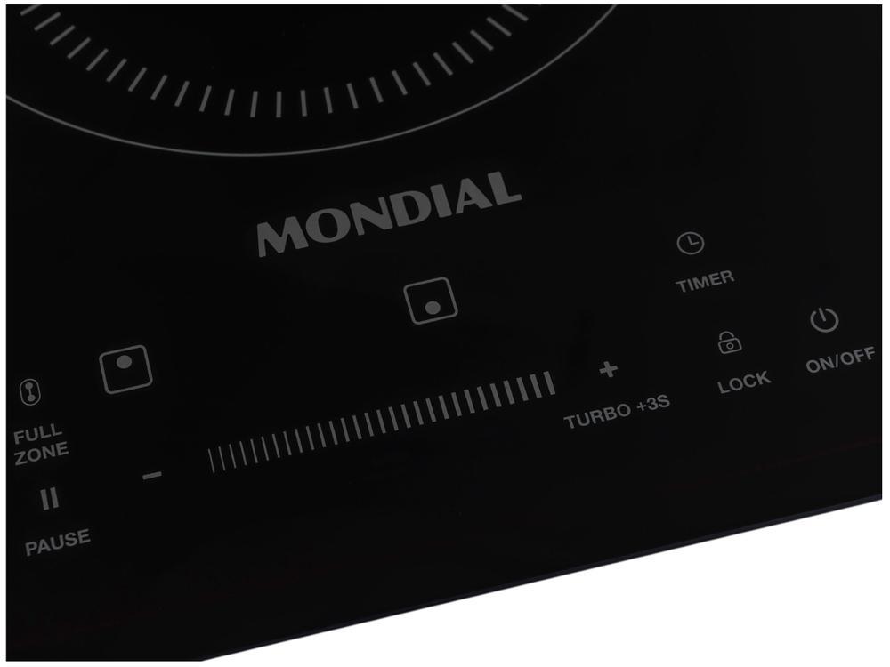 Cooktop 2 Bocas Indução Mondial Touch Preto Acendimento Automático CTI-02 - 6