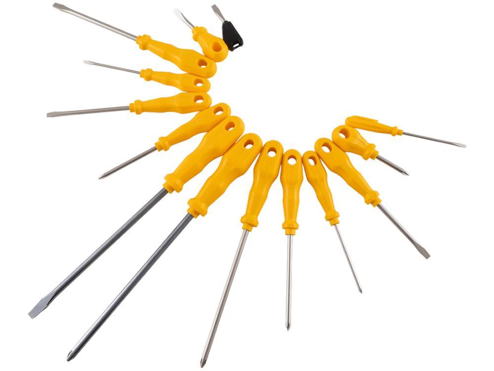 Jogo de Chaves de Fenda com Catraca Tramontina - 6