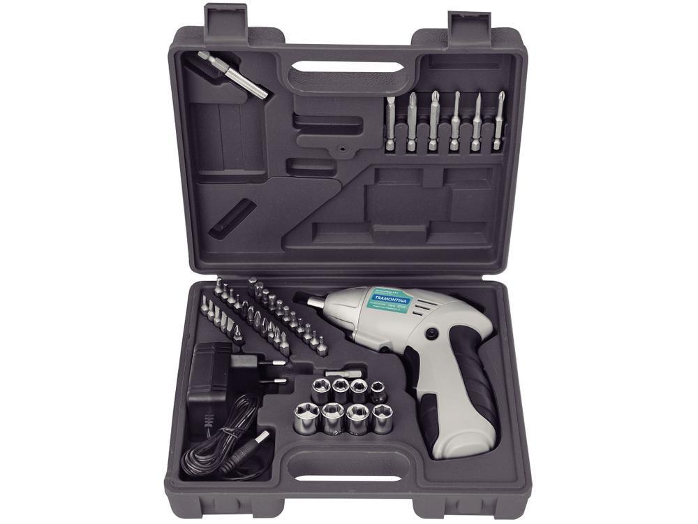 Parafusadeira Tramontina a Bateria 4,8V 1/4” - 1