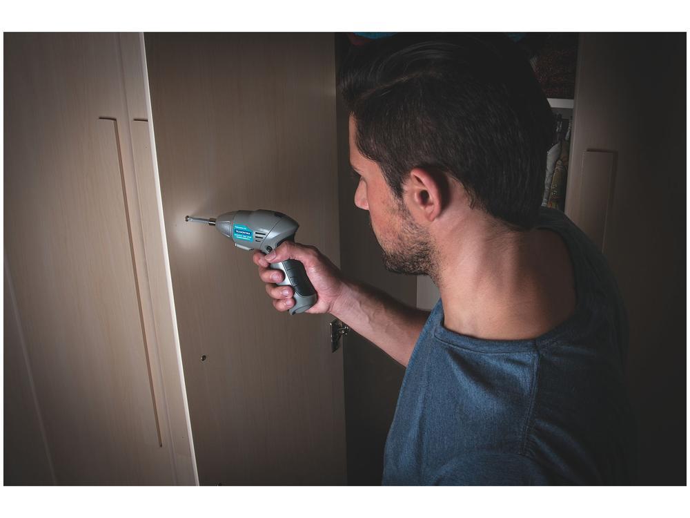 Parafusadeira Tramontina a Bateria 4,8V 1/4” - 3