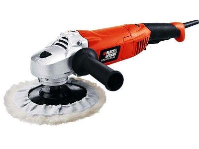 Lixadeira Politriz Black + Decker Com Maleta e Acessórios 7 (180MM) 1.300W 127V - WP1500K-BR