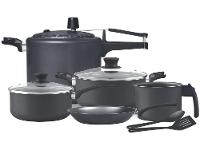 Jogo de Panelas Panelux Antiaderente de Alumínio Grafite 7 Peças Magnific - 1