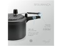 Jogo de Panelas Panelux Antiaderente de Alumínio Grafite 7 Peças Magnific - 6