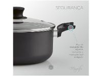 Jogo de Panelas Panelux Antiaderente de Alumínio Grafite 7 Peças Magnific - 9