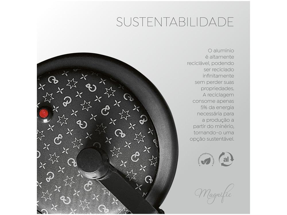 Jogo de Panelas Panelux Antiaderente de Alumínio Grafite 8 Peças Magnific - 3
