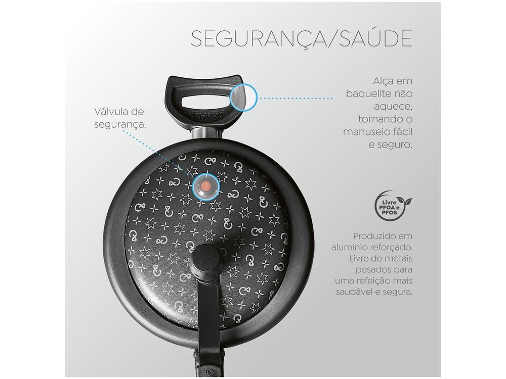 Jogo de Panelas Panelux Antiaderente de Alumínio Grafite 8 Peças Magnific - 6