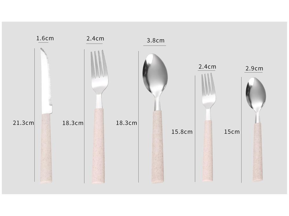 Faqueiro Brinox Inox 20 Peças Veneza - 2