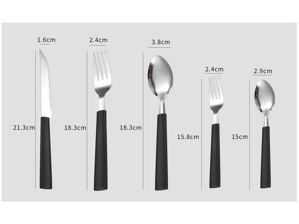 Faqueiro Brinox Inox 20 Peças Veneza - 2