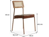 Mesa de Cozinha 6 Cadeiras Retangular Sara Carraro - 3