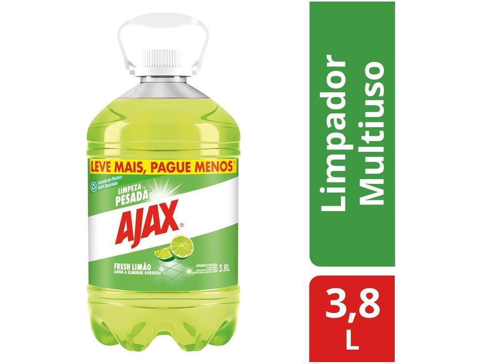 Limpador Multiuso Ajax Fresh Lemon 3,8L - 2