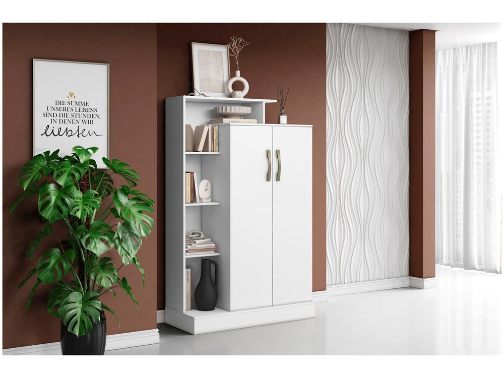 Armário Office Multiuso 2 Portas 7 Prateleiras Aramóveis Florença - 1