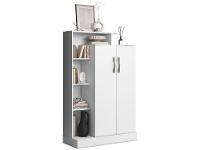 Armário Office Multiuso 2 Portas 7 Prateleiras Aramóveis Florença - 4