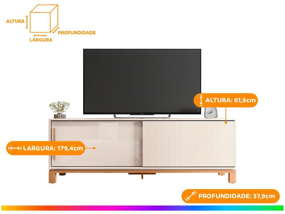 Rack para TV até 65” 2 Portas Caemmun Mondrian - 3