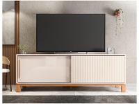 Rack para TV até 65” 2 Portas Caemmun Mondrian