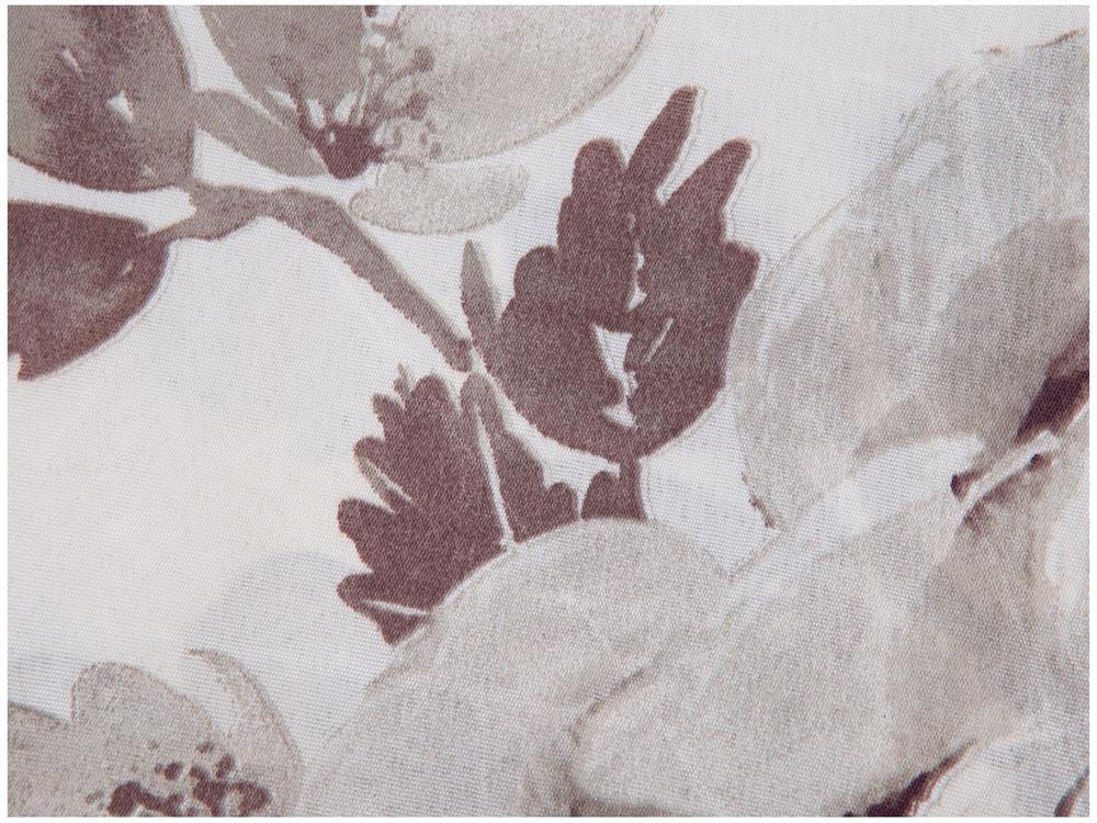 Jogo de Cama Solteiro de Poliéster Marcelino Têxtil 170 Fios Premier Clamart Cinza e Branco 3 Peças - 3