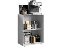 Balcão Multiuso Cantinho do Café com 2 portas Aramóveis Branco Denver