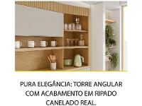 Armário de Cozinha Compacta Nesher Realeza com Balcão 100% MDF 5 Portas 2 Gavetas - 6