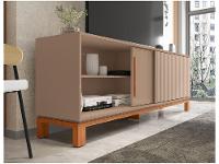 Rack para TV até 65” 2 Portas Caemmun Mondrian