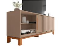 Rack para TV até 65” 2 Portas Caemmun Mondrian - 9