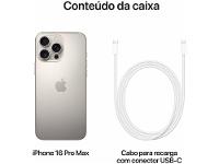 Apple iPhone 16 Pro Max 512GB Titânio Natural 6,9" 48MP iOS 5G - 9