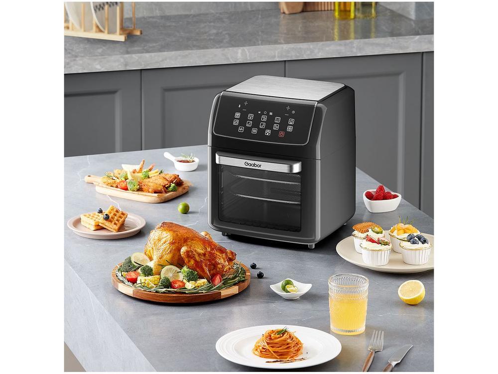Air Fryer Gaabor AF-120T01 Preto com Forno 12L - 4