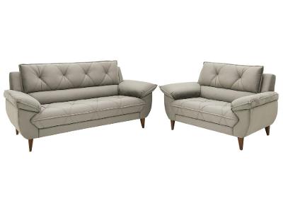 Conjunto de Sofás 2 e 3 Lugares Malbec Linoforte