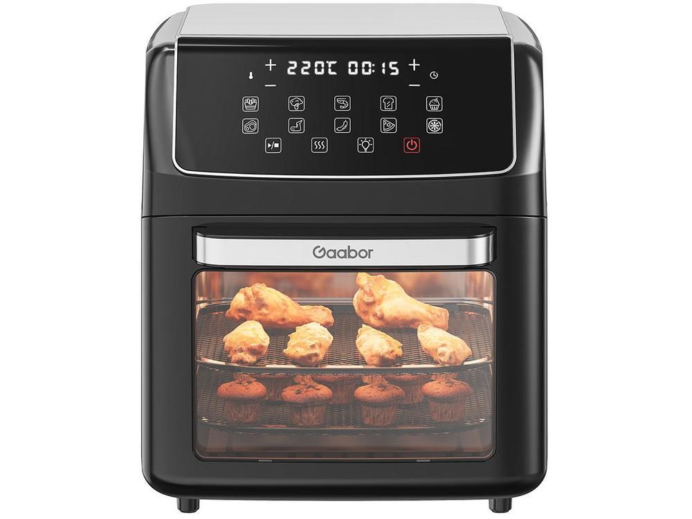 Air Fryer Gaabor AF-120T01 Preto com Forno 12L - 1