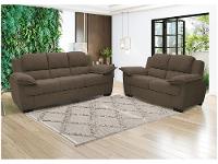 Conjunto de Sofás 2 e 3 Lugares Carmel Linoforte - 1