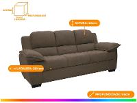 Conjunto de Sofás 2 e 3 Lugares Carmel Linoforte - 2